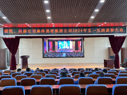 【公司榮譽】滇凱公司在集團公司2023年度表彰大會中榮獲2023年度先進團支部、激情增效益工作突出貢獻者和青年技術能手三項榮譽